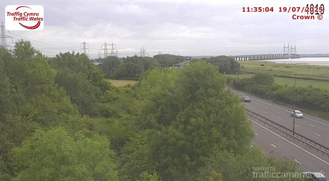 M4 - J22 - 23 2nd Severn X West