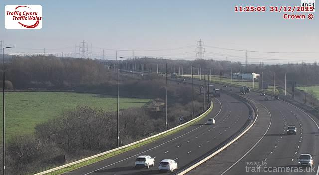 M4 - J22 - 23 Toll Plaza West