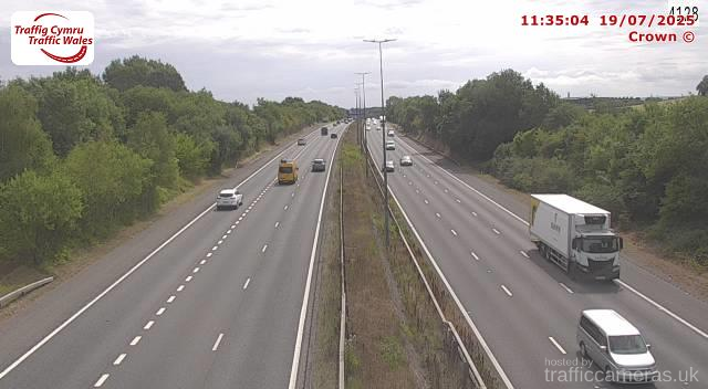 M4 - J23A Magor (Westbound)
