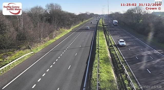 M4 - J23A Magor (Westbound)