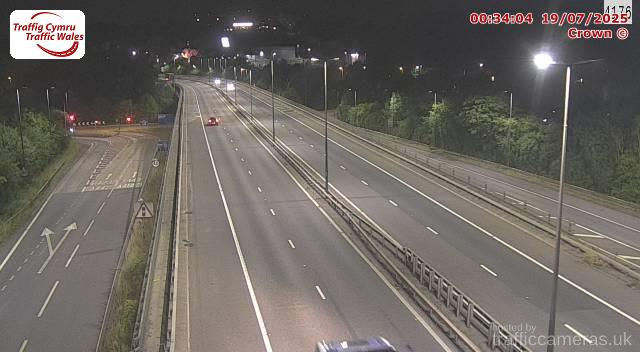 M4 - J24 Coldra East (Westbound)