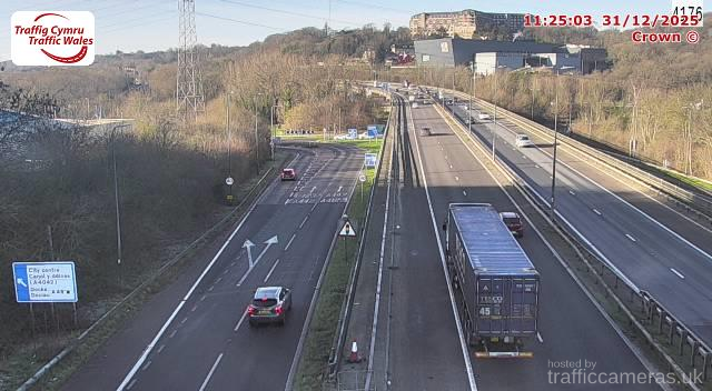 M4 - J24 Coldra East (Westbound)