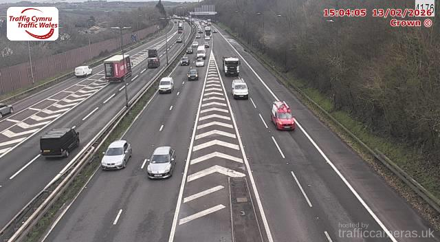 M4 - J24 Coldra East (Westbound)