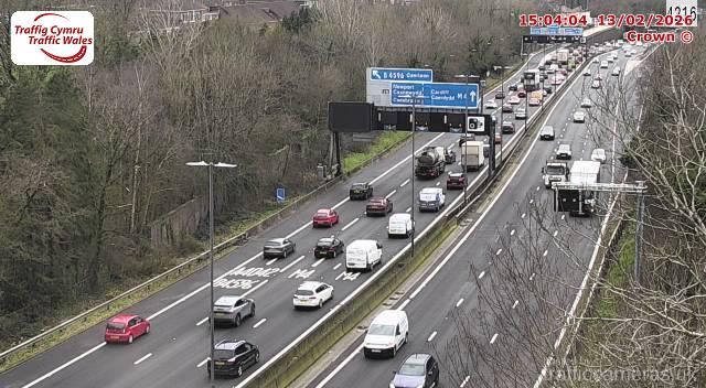 M4 - J25 St Julians East
