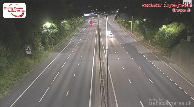 M4 - J24 - 25 Caerleon East