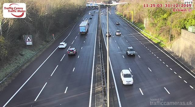 M4 - J24 - 25 Caerleon East
