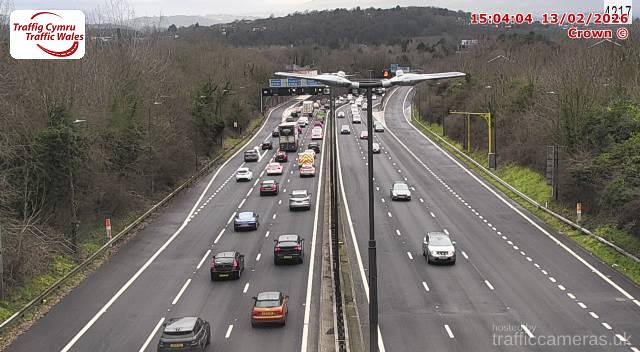 M4 - J24 - 25 Caerleon East