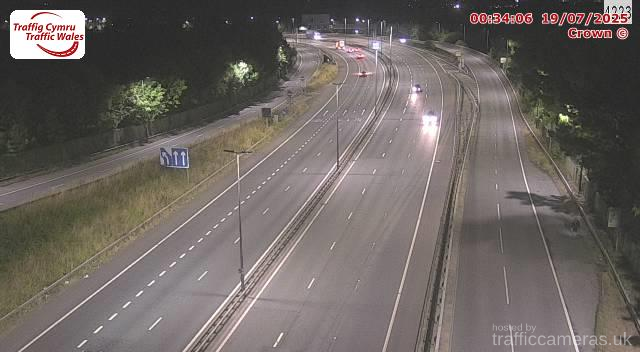 M4 - J25 Caerleon (East)