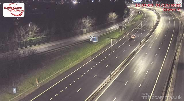 M4 - J25 Caerleon (East)