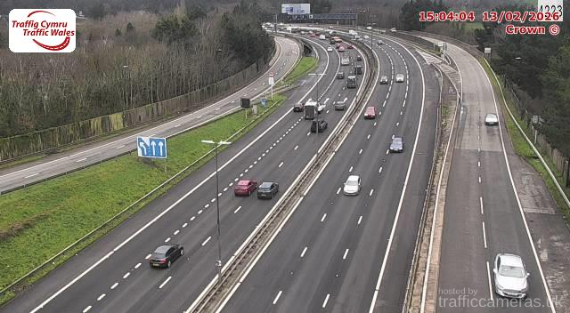 M4 - J25 Caerleon (East)