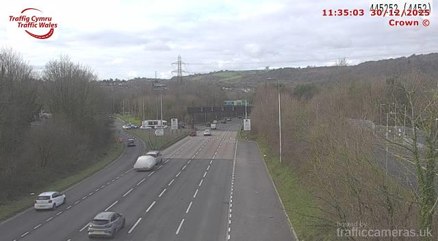 M4 - J32 West of Coryton (W)