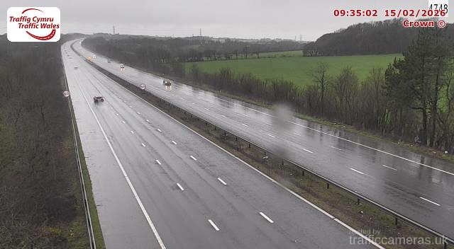 M4 - J36 - 37 Stormy Down (W)