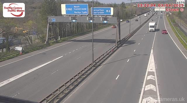 M4 - J42 Earlswood (E)