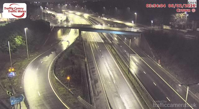 M4 - J44 Lon Las (E)