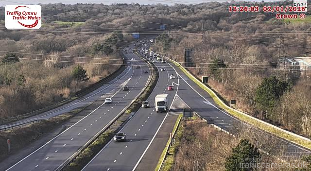 M4 - J46 Llangyfelach (E)