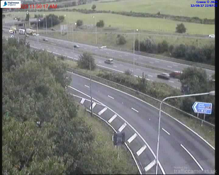 M62 64/7K J20 THORNHAM