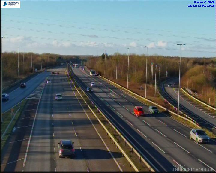 M62 29/8B J10 M6 CROFT INTER