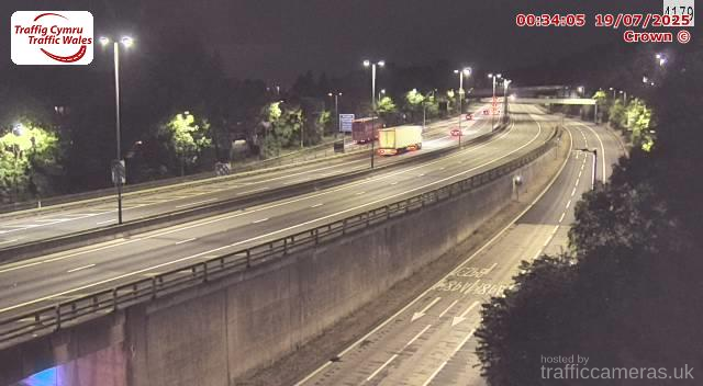M4 - J24 Coldra (Eastbound)