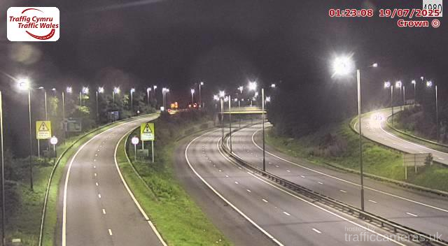 M4 - J43 Llandarcy (Eastbound)