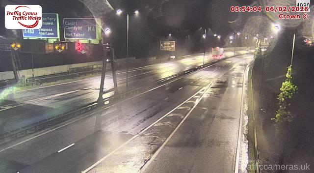 M4 - J43 Llandarcy (Eastbound)