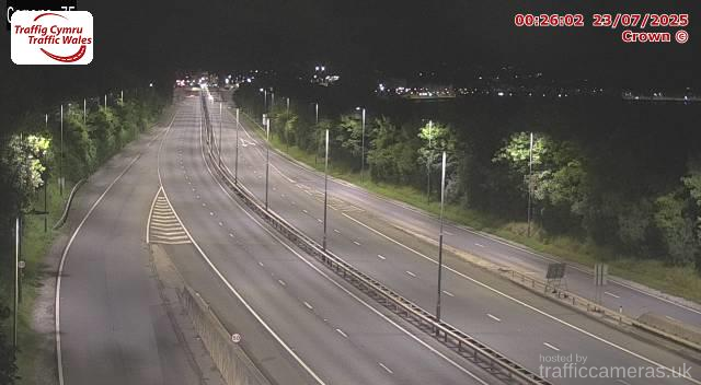 A55 - J22 Eirias (Westbound)