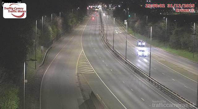 A55 - J22 Eirias (Westbound)
