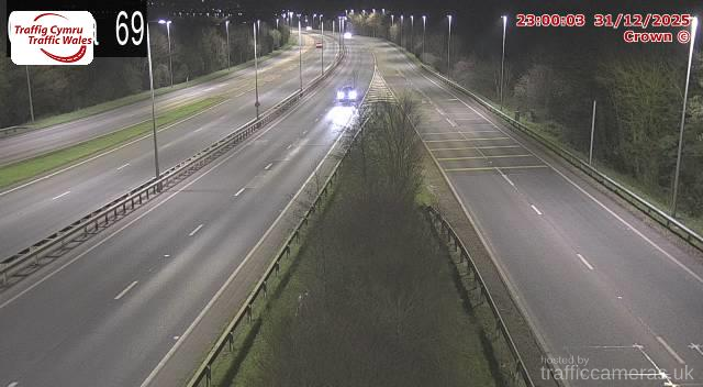 A55 - J19 Glan Conwy (Westbound)