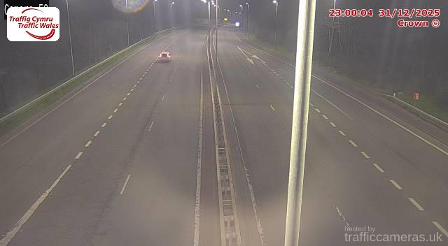 A55 - J17 Conwy Morfa (Eastbound)