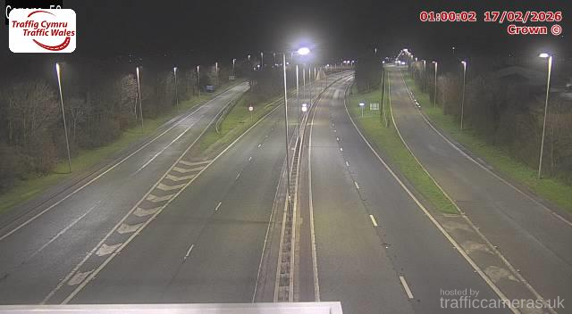 A55 - J17 Conwy Morfa (Eastbound)