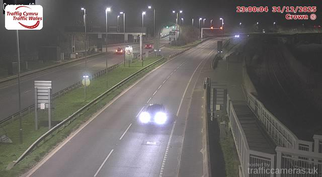 A55 - J16A - 17 Penmaenbach (East)