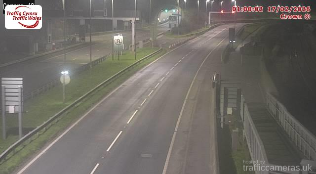 A55 - J16A - 17 Penmaenbach (East)