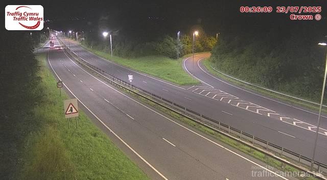 A55 - J9 Treborth (Westbound)