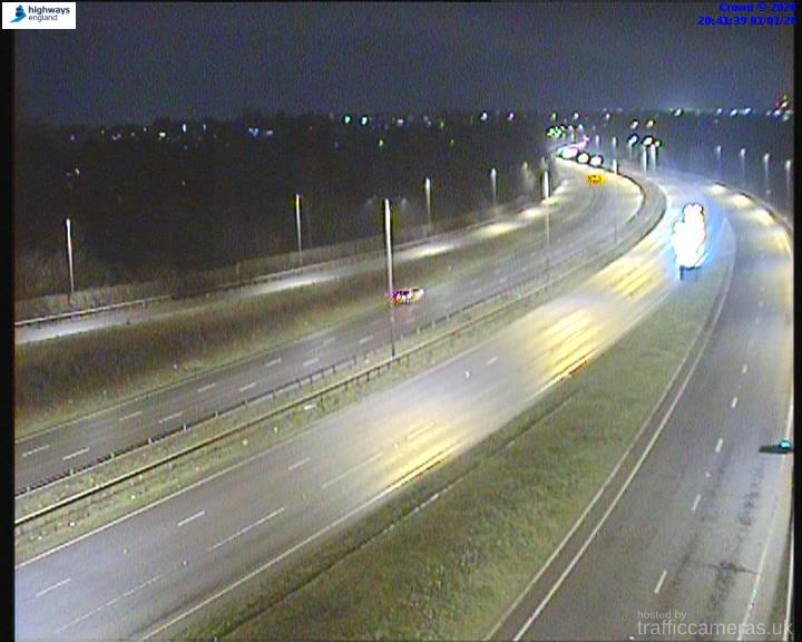 A14 32/3L J8 Off-Slip W/Bound Verge