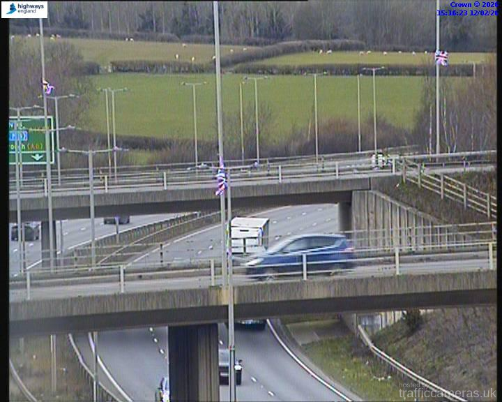 A14 32/3L J8 Off-Slip W/Bound Verge